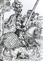 St. Georg zu Pferd, 1507