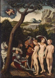 Das Urteil des Paris, um 1528