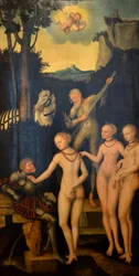 Das Urteil des Paris (Exemplumtafeln von Kurfürst Joachim II)