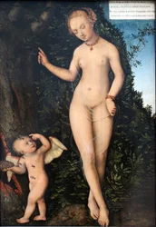 Venus und Amor als Honigdieb