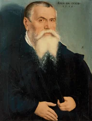 Porträt von Lucas Cranach dem Älteren