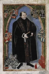 Porträt von Georg III., Prinz von Anhalt-Dessau 1507-1553, 1553