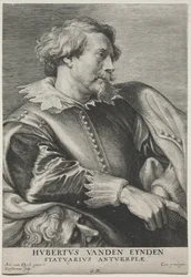 Porträt von Hubert van den Eyden
