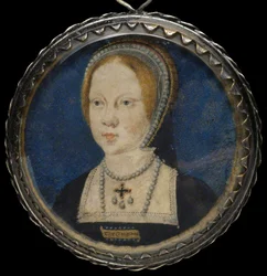 Porträt von Maria I. von England, ca. 1521-1525