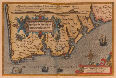Übergroßer Atlas mit dem Titel 