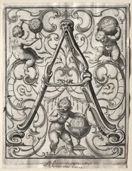Neues ABC-Heft: A, 1627