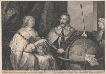 Thomas Howard, 21. Earl of Arundel und Alethea Howard (geb. Talbot), 13. Baroness Furnival, Gräfin von Arundel