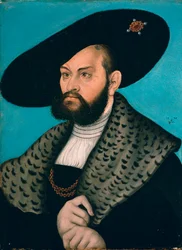 Albrecht von Brandenburg-Ansbach (1490-1568), Porträt des Markgrafen Albrecht von Brandenburg-Ansbach, Herzog von Preußen