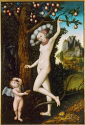 Amor beschwert sich bei Venus