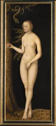 Eva (äußere Seite der Flügel eines Altars)