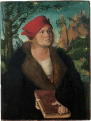 Porträt von Dr. Johannes Cuspinian, von Cranach, Lucas, der Ältere