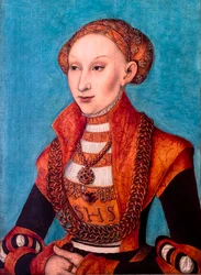 Porträt von Sybille de Clèves, um 1535