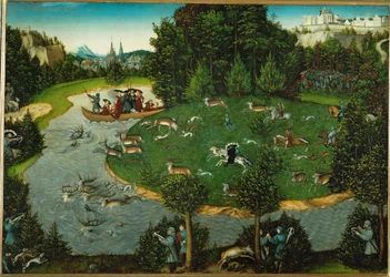 Die Hirschjagd des Kurfürsten Friedrich der Weise von Sachsen