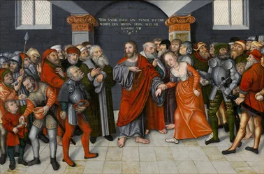 Christus und die Ehebrecherin