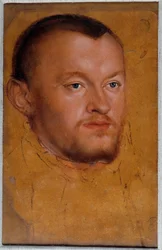 Porträt von Herzog August von Sachsen. August I. von Sachsen, bekannt als der Fromme