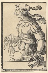 Kumäische Sibylle, aus der Serie der Sibyllen, ca. 1530