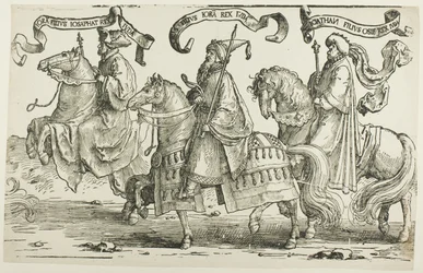 Jehoram, Uzziah, Jotham, Tafel drei, aus Die zwölf Könige Israels