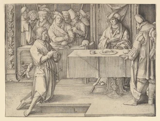 Joseph deutet die Träume des Pharao, 1512