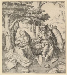 Ruhe auf der Flucht nach Ägypten, ca. 1506