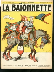 Cover von "La Baionnette", Satirique en Couleurs