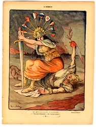 La Baionnette, Satirische in Farben