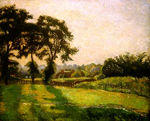 Sonnenuntergang, Finchingfield, Juni