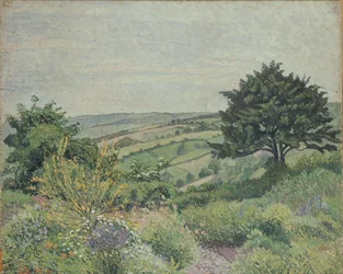 Der Cottage-Garten, Fischteich, 1915
