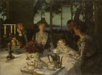 Gespräch in der Dämmerung