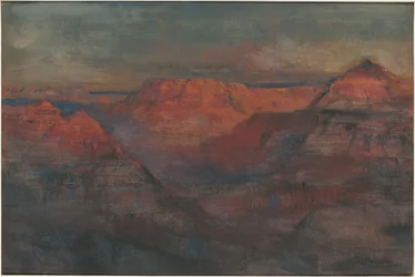 Das Nachglühen, Grand Canyon, Arizona, um 1904