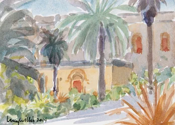 Die Benediktinerabtei, Abu Ghosh, Israel