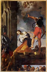 Das Martyrium der Heiligen Margarete