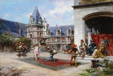 Das komische Duell, 1885