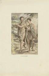 Bewohner von Südafrika