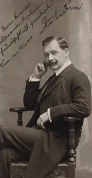 Porträt des Komponisten Franz Lehár, 1906