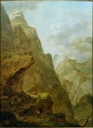 Am Klausenpass mit Sennenzug