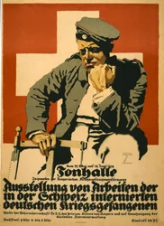 Tonhalle ... Ausstellung von Arbeiten der in der Schweiz internierten deutschen Kriegsgefangenen, veröffentlicht 1918
