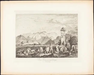 Das Tännengbirge bei Salzburg