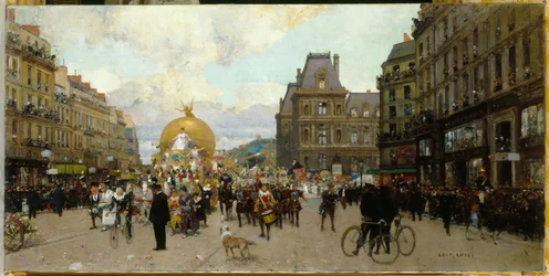 Mi-carême in Paris, ca. 1912