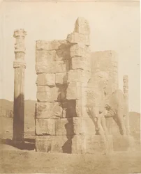 Eingangstor zu den Ruinen von Persepolis, 1858