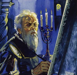 Im Alter von 75 Jahren litt Tizian an nachlassendem Sehvermögen