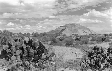 Maya-Pyramide, Halbinsel Yucatán, 1936