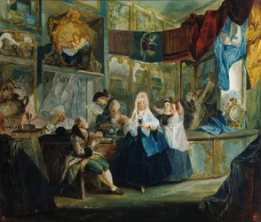 Der Laden des Antiquars Geniani