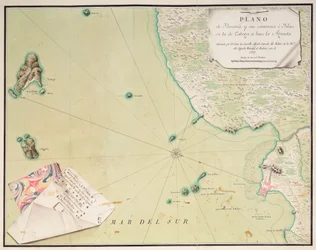 Karte von Panama