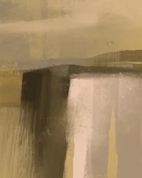Gelassene abstrakte Landschaft