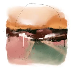 Weicher abstrakter Horizont