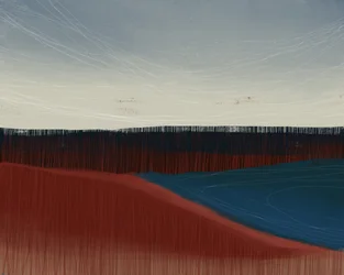 Texturierte Abstrakte Landschaft