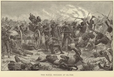 Die Marinebrigade bei El-Teb