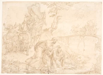 Philipp tauft den Schatzmeister der äthiopischen Königin Kandake