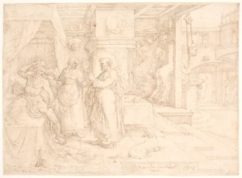 Petrus heilt den gelähmten Äneas