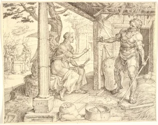 Der Engel erscheint Gideon